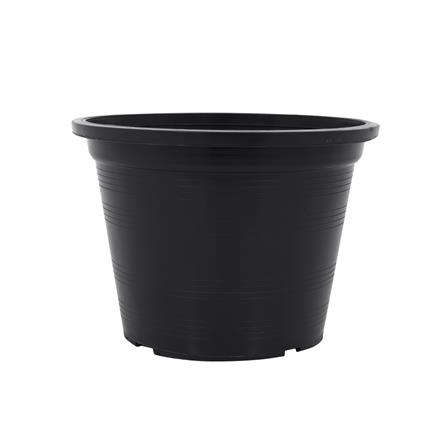 กระถางต้นไม้ SPRING 8 นิ้ว  สีดำ 20 ใบ_1