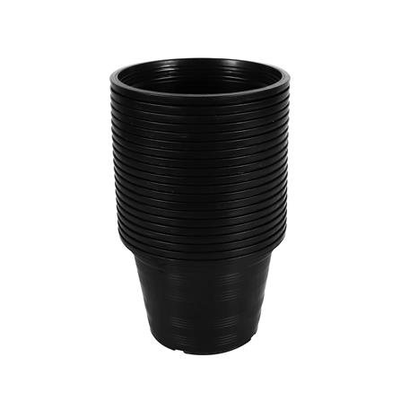 กระถางต้นไม้ SPRING 11 นิ้ว สีดำ 20 ใบ