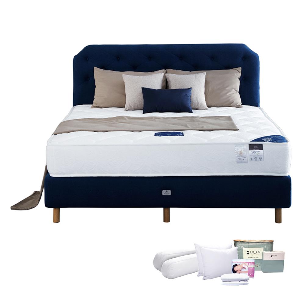 ที่นอน 5 ฟุต LOTUS MARSHALL DELUXE I พร้อมชุดเครื่องนอน 11 ชิ้น