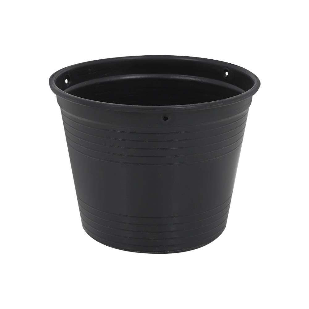 กระถางต้นไม้ SPRING 4 นิ้ว สีดำ 1 ใบ