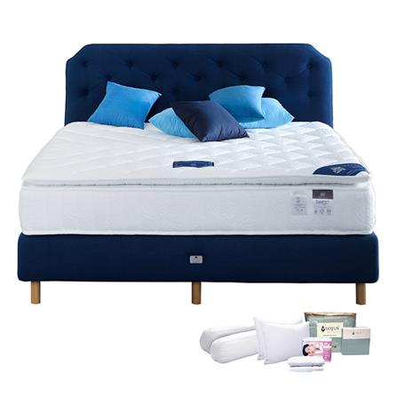 ที่นอน 6 ฟุต LOTUS MARSHALL DELUXE II พร้อมชุดเครื่องนอน 11 ชิ้น