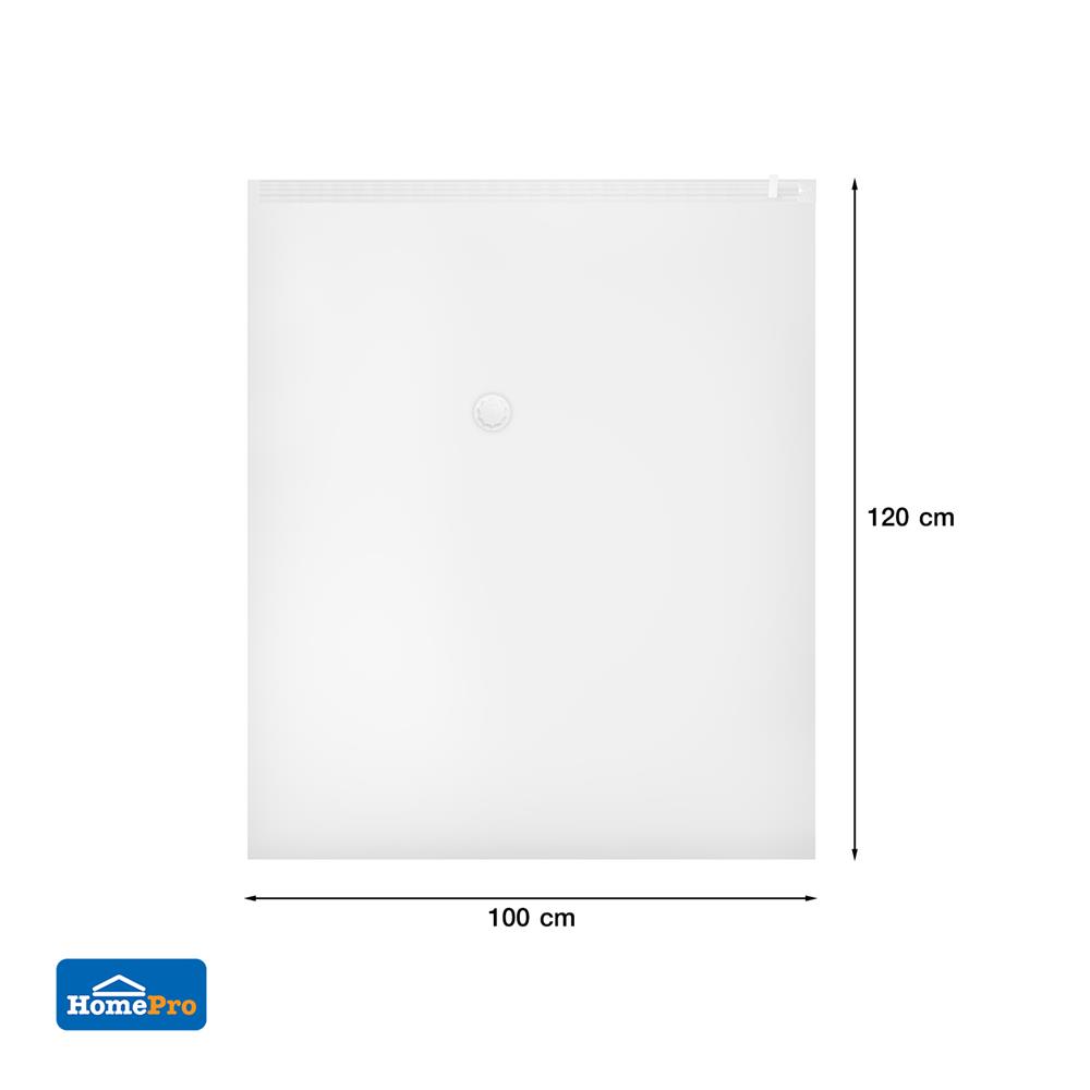 ถุงใส่ผ้าสุญญากาศ PLIM SIZE XL 100x120 ซม.