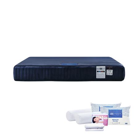 ที่นอน 6 ฟุต LOTUS ASCOTT พร้อมชุดเครื่องนอน 11 ชิ้น