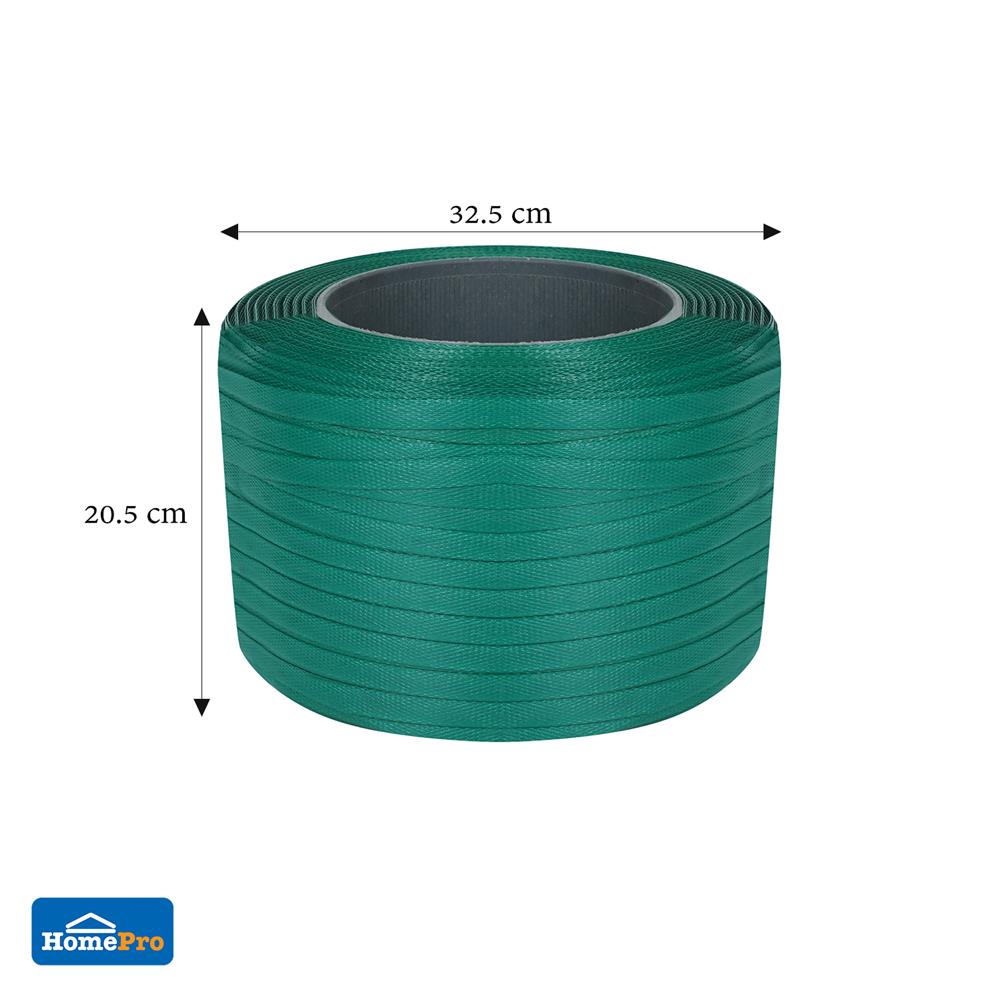 สายรัดพลาสติก PACK IN 15 มม. 7 กก. สีเขียว