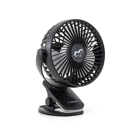 พัดลมพกพา 4 นิ้ว AIKO KN-L2855 Unicorn สีดำ_2