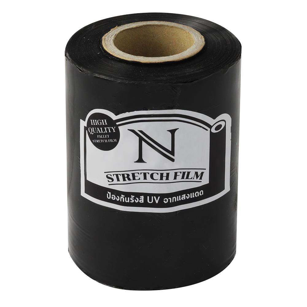 ฟิล์มยืดพันพาเลท NYC 15 ไมครอน 10 ซม. X 200 ม. สีดำ