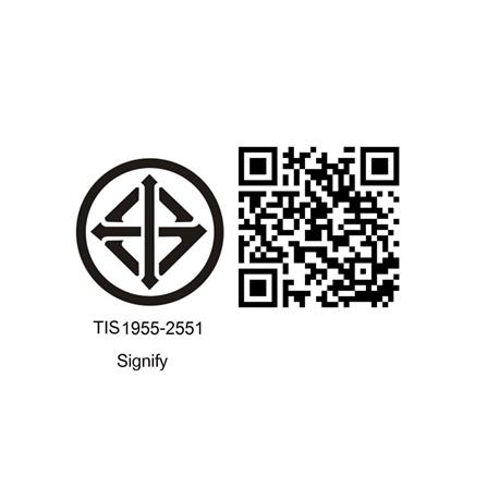 สปอตไลท์ภายนอก LED PHILIPS BVP150 50 วัตต์ WARMWHITE สีดำ_2