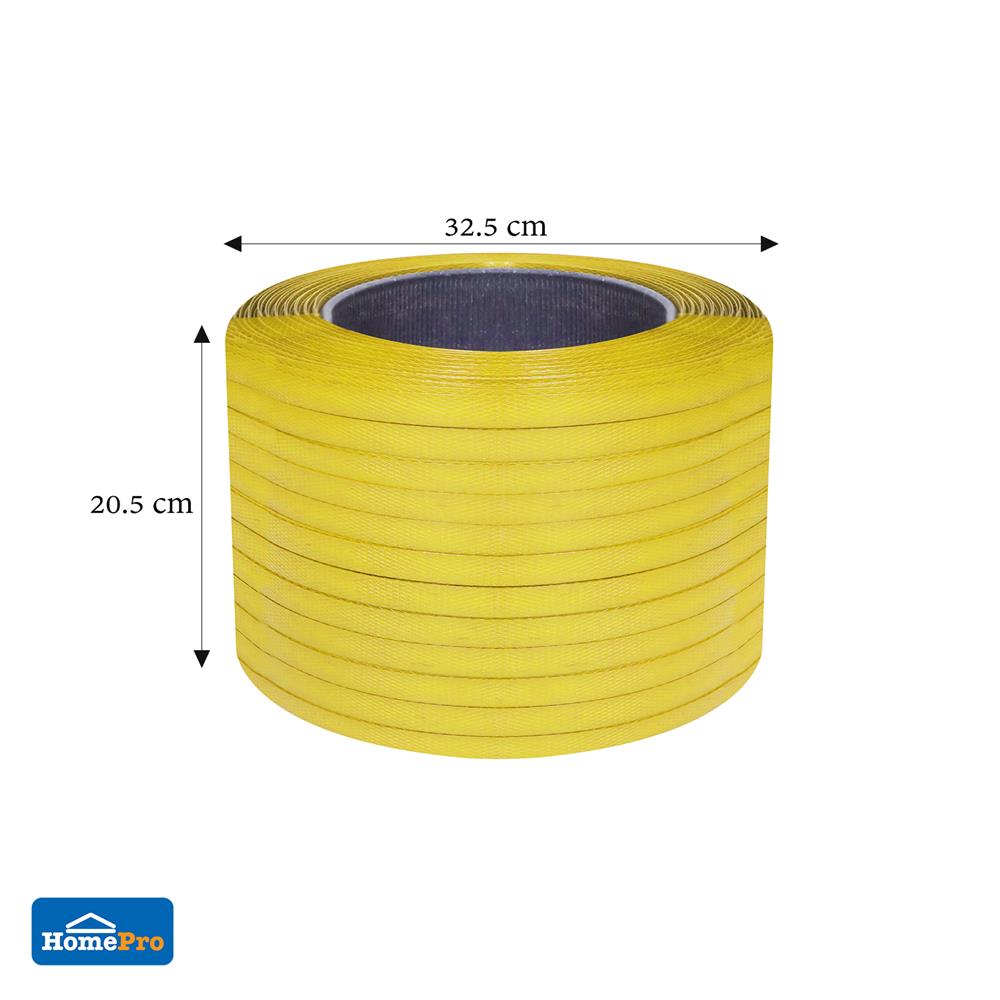 สายรัดพลาสติก PACK IN 15 มม. 7 กก. สีเหลือง