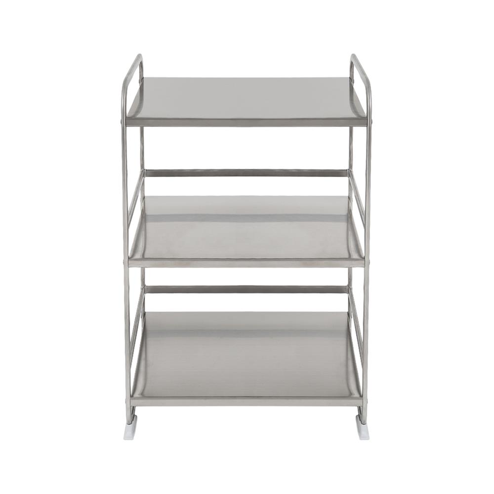 ชั้นวางจานสเตนเลส 3ชั้น 60x45x88ซม. KECH