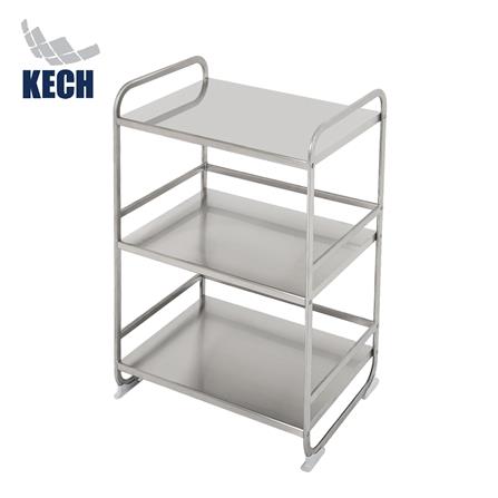 ชั้นวางจานสเตนเลส 3ชั้น 60x45x88ซม. KECH_0