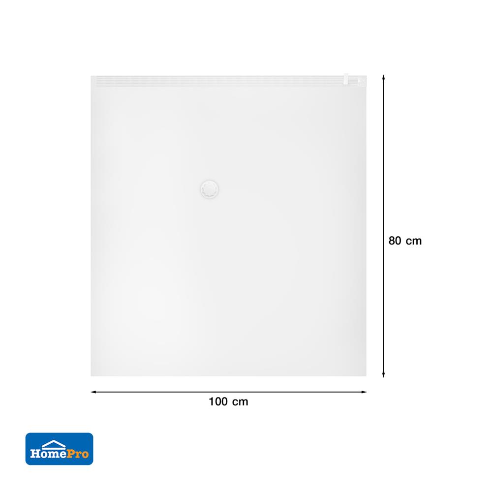 ถุงใส่ผ้าสุญญากาศ PLIM SIZE L 100x35x80 ซม.