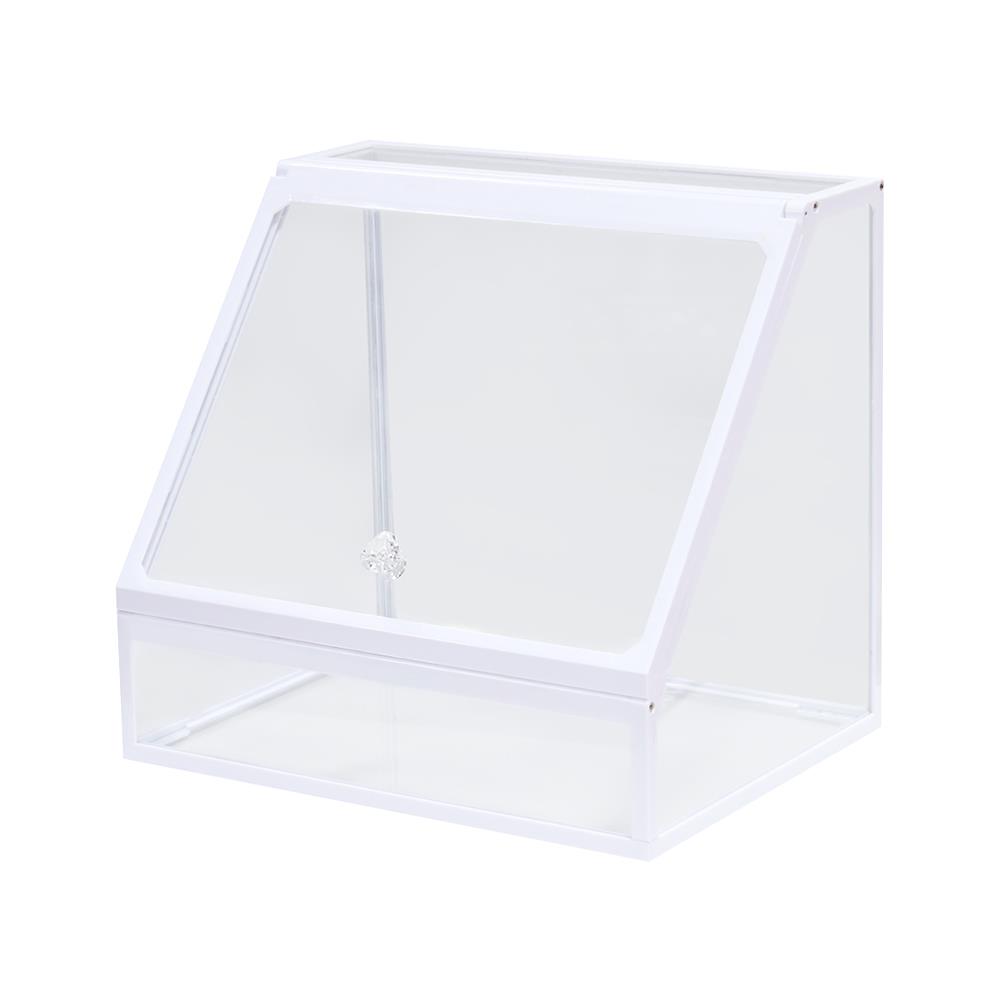 อุปกรณ์จัดเก็บเครื่องสำอาง STACKO W9002 26x19.5x24 ซม. สีขาว