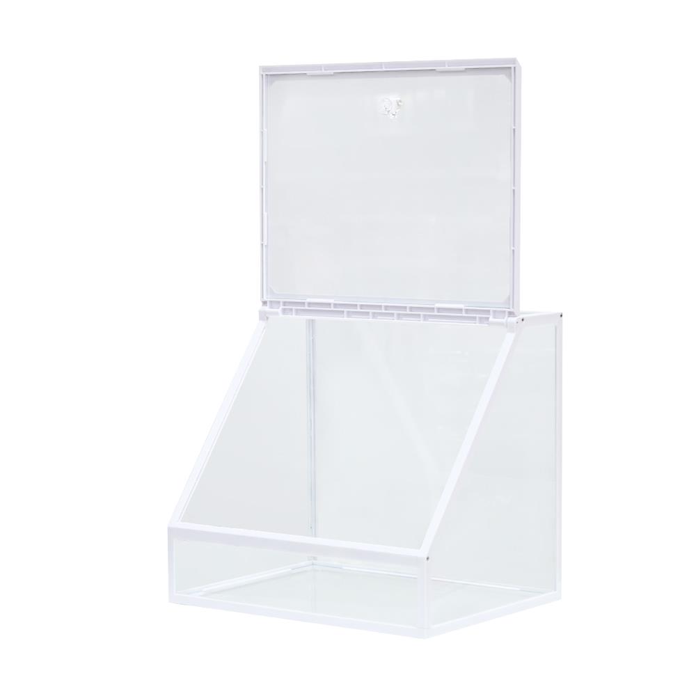 อุปกรณ์จัดเก็บเครื่องสำอาง STACKO W9002 26x19.5x24 ซม. สีขาว