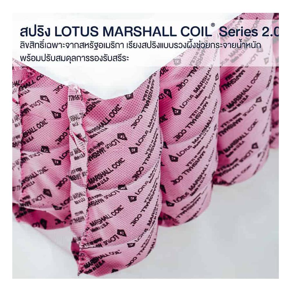 ที่นอน 3.5 ฟุต LOTUS NINA (พร้อมชุดเครื่องนอน 8 ชิ้น)