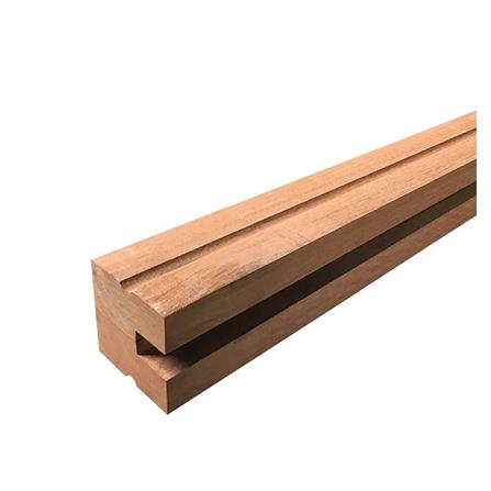 วงกบไม้แดงมาเลย์ N999 70x200 ซม. สีธรรมชาติ_3