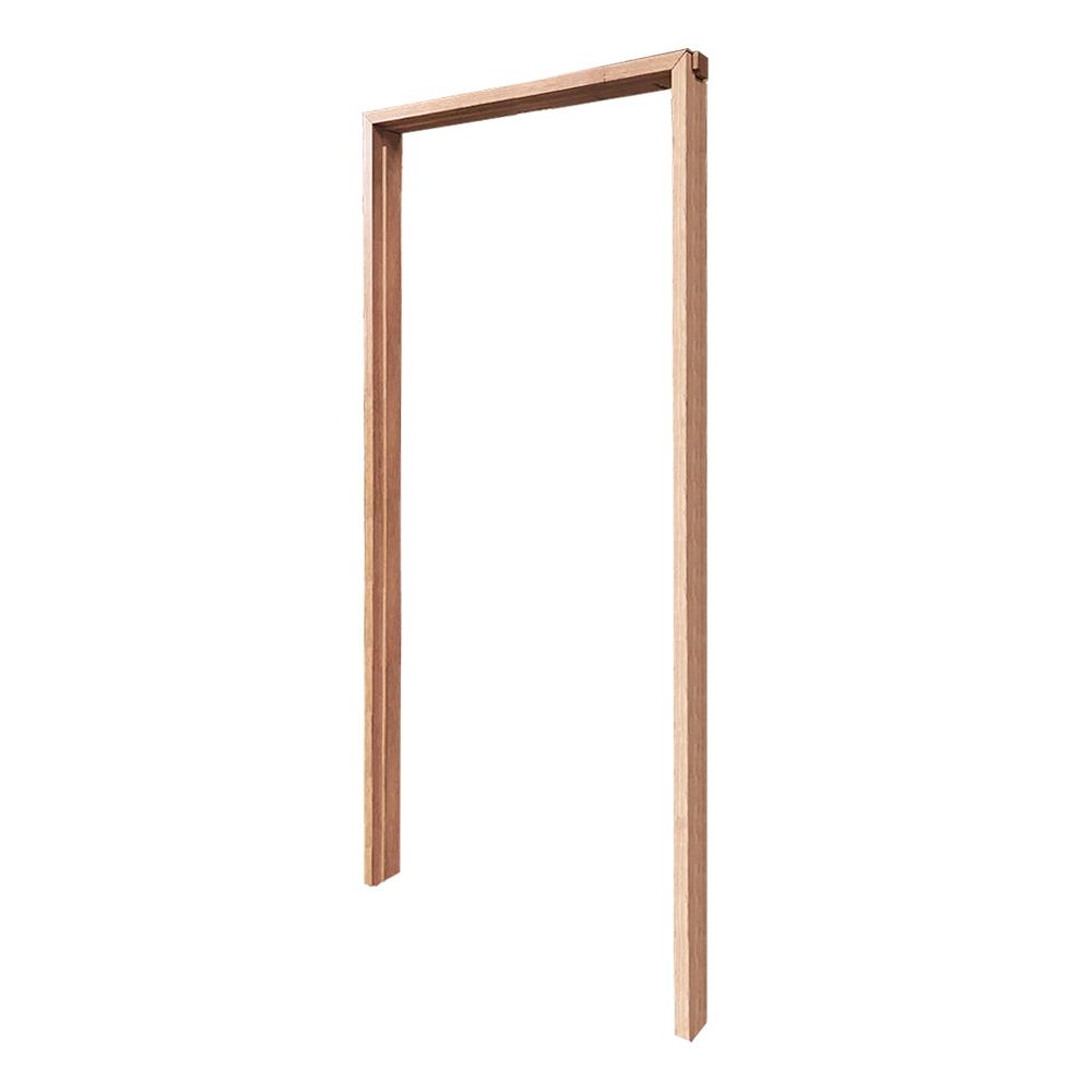 วงกบไม้แดงมาเลย์ N999 90x200 ซม. สีธรรมชาติ