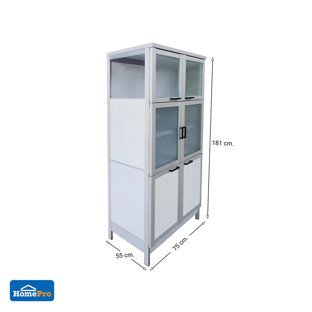 ตู้อเนกประสงค์ CABIN SIENA 75x181ซม. สีขาว