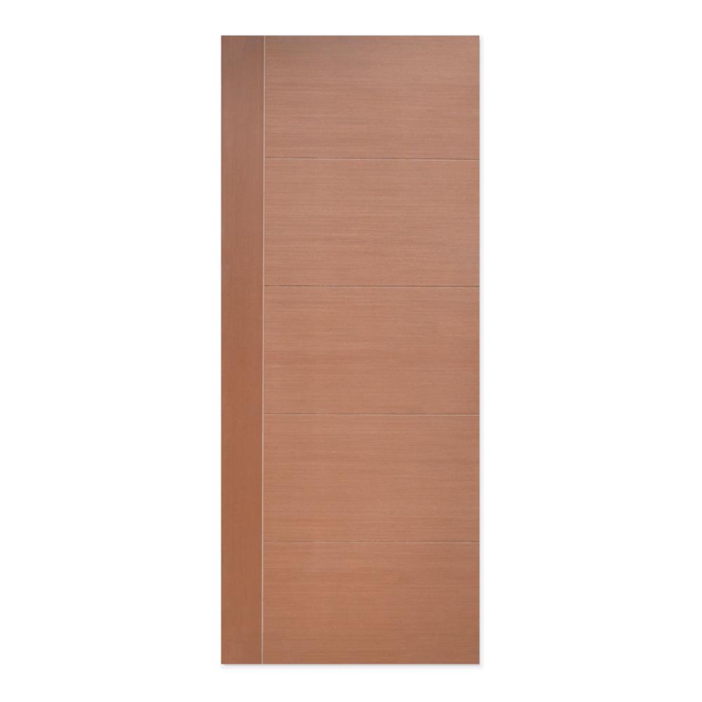 ประตูภายใน HDF METRO วีเนียร์ ROSE WOOD 02 80X200 ซม. สีไม้สัก