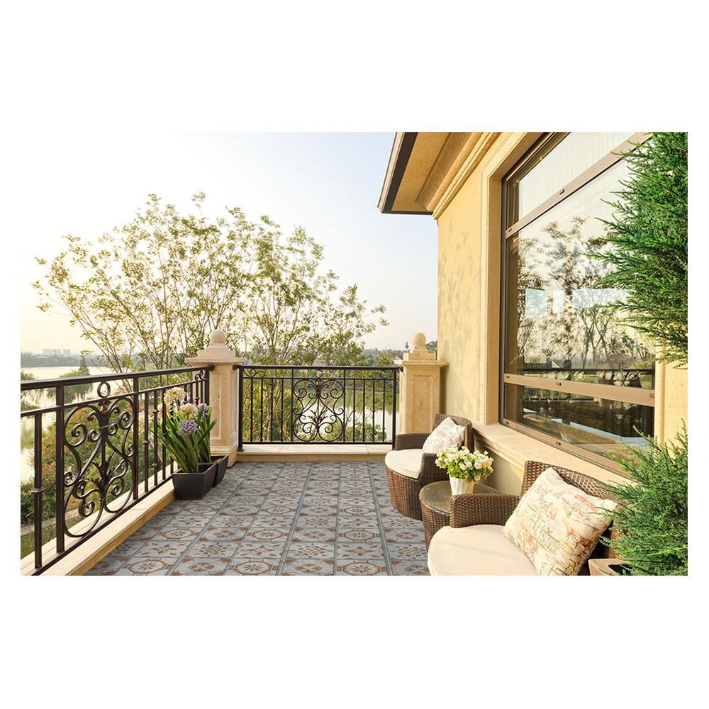 กระเบื้องพื้น 16x16 นิ้ว TARA มาร์เทล น้ำตาล EXC PM