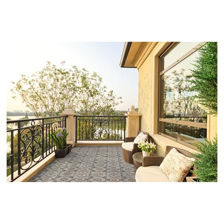 กระเบื้องพื้น 16x16 นิ้ว TARA มาร์เทล น้ำตาล EXC PM_1