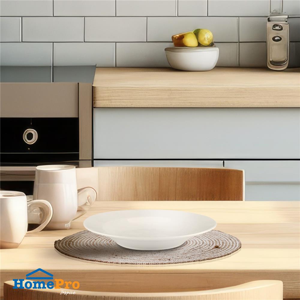 จานเซรามิกลึก 9" KECH SNOW