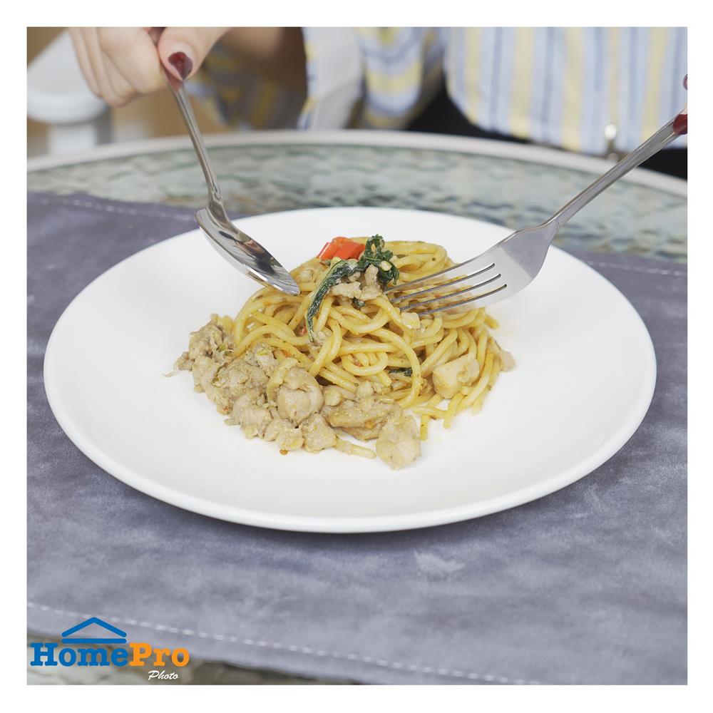 จานเซรามิกบัว 9" KECH SNOW