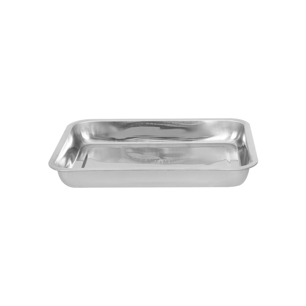 ถาดเหลี่ยมสเตนเลส CPK 0.8 32X27X4.8 ซม.