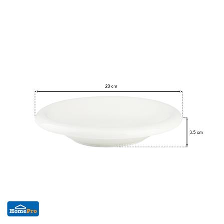 จานเซรามิกลึก 8