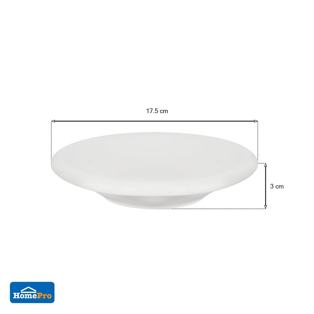 จานเซรามิกลึก 7" KECH SNOW LUX