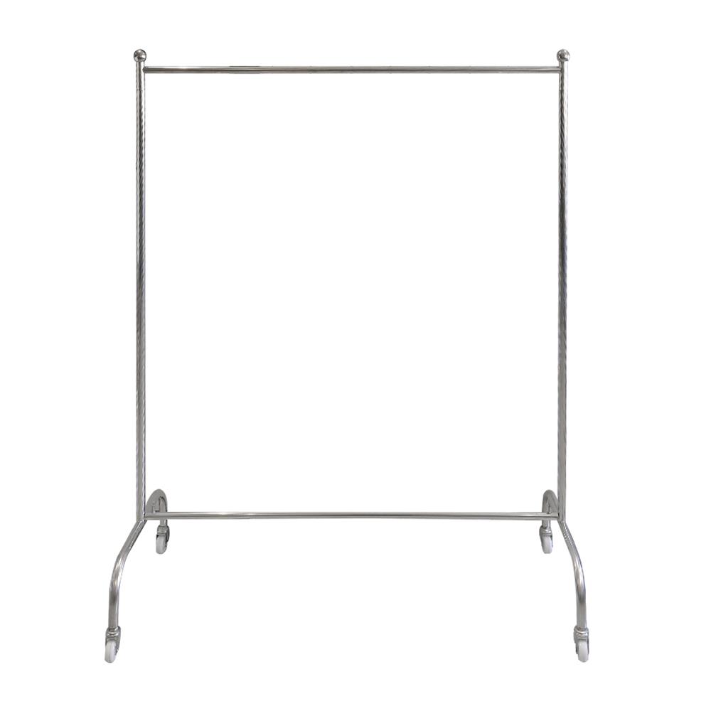 ราวแขวนผ้าสเตนเลสราวเดี่ยวมีล้อ PLIM 125 ซม.