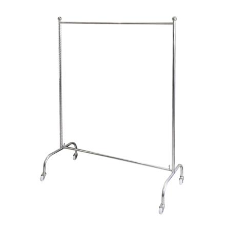 ราวแขวนผ้าสเตนเลสราวเดี่ยวมีล้อ PLIM 125 ซม.