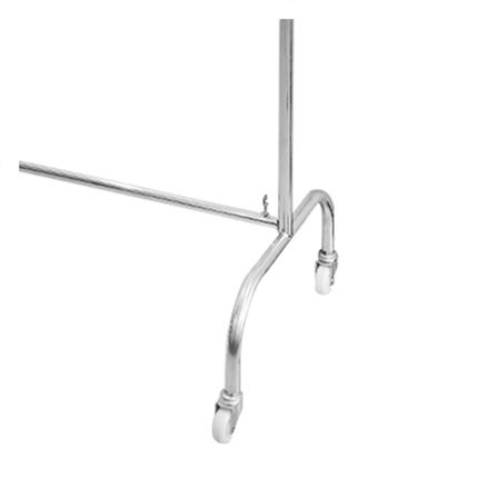 ราวแขวนผ้าสเตนเลสราวเดี่ยวมีล้อ PLIM 125 ซม._3