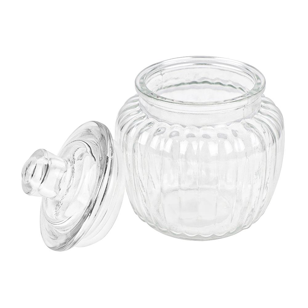 ขวดโหล แก้ว 0.60 ลิตร ฝาดึง KEY WAY W1657-1