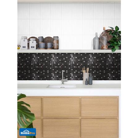 โมเสคแก้ว 30x30 ซม. HPR-184 สีดำ_1