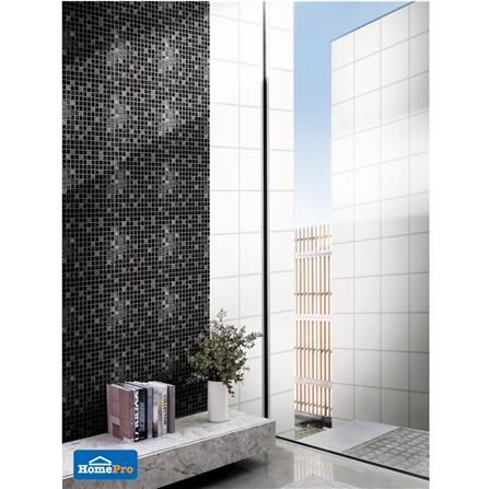 โมเสคแก้ว 30x30 ซม. HPR-184 สีดำ_3