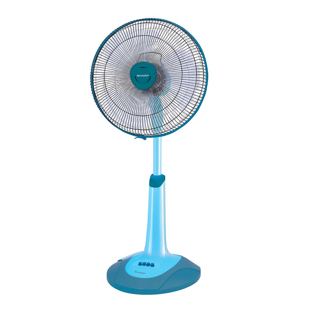 พัดลมสไลด์ 16 นิ้ว SHARP PJ-SL163TQ สีฟ้า