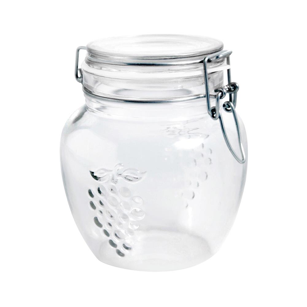 ขวดโหล แก้ว 1 ลิตร ฝาสปริง KEY WAY JR102112