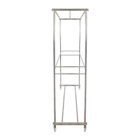 ราวตากผ้าสเตนเลสมีล้อ 5 เส้น PLIM 127x56x162 ซม._2