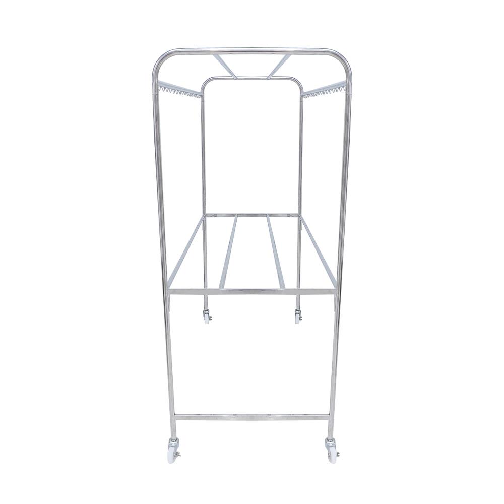ราวตากผ้าสเตนเลสมีล้อล็อกได้ 8 เส้น PLIM 156 ซม.