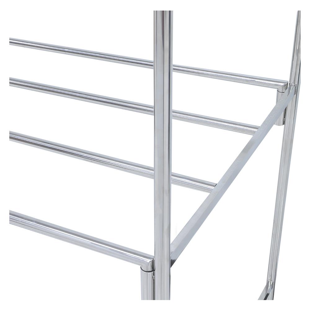 ราวตากผ้าสเตนเลสมีล้อล็อกได้ 8 เส้น PLIM 156 ซม.