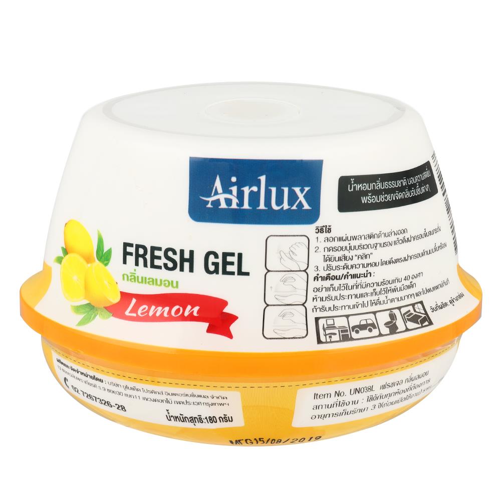 เจลปรับอากาศ AIRLUX  180g LEMON