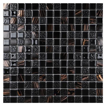 โมเสคแก้ว 30x30 ซม. HPR-186 สีดำ