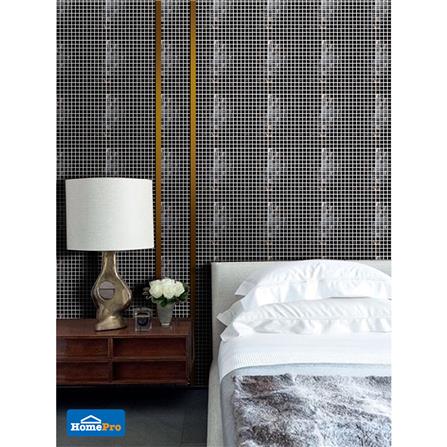 โมเสคแก้ว 30x30 ซม. HPR-186 สีดำ_1