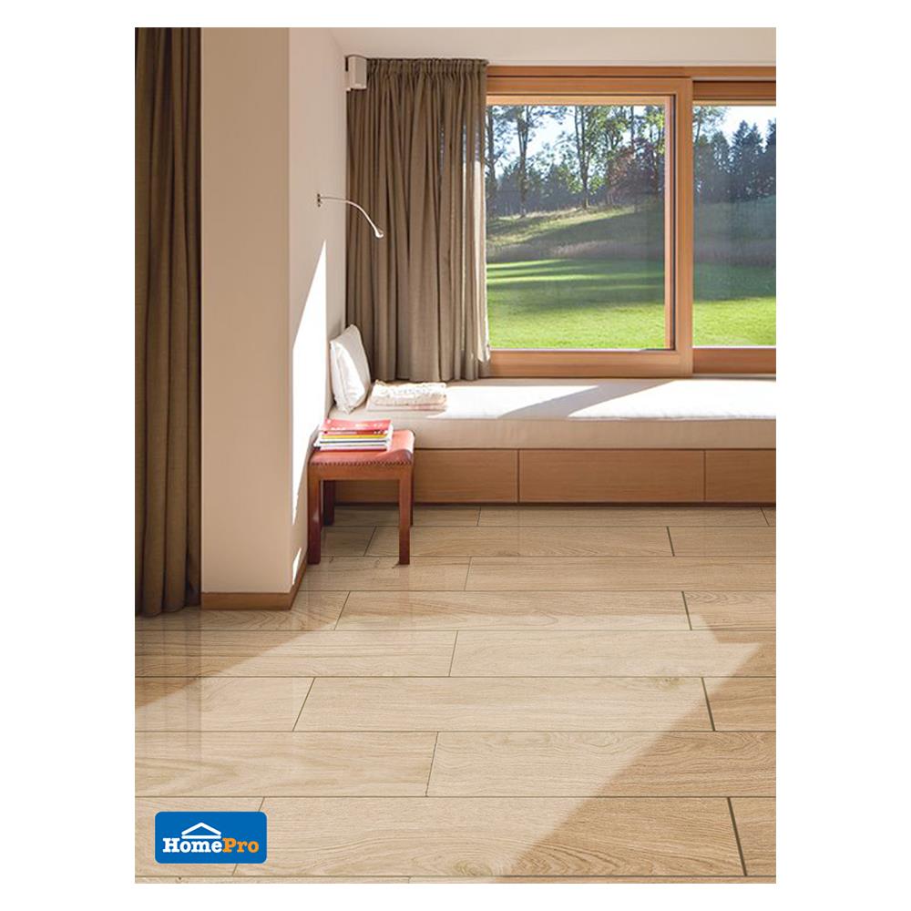 กระเบื้องพื้น 20x120 ซม. ชีลาส วู้ด 0.96M2