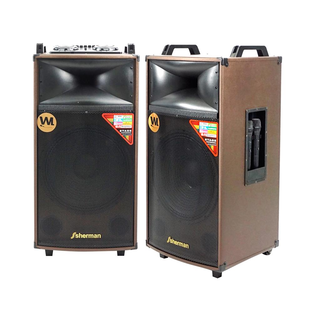 ลำโพงเพาเวอร์ SHERMAN SB-606 15นิ้ว