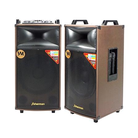 ลำโพงเพาเวอร์ SHERMAN SB-606 15นิ้ว_0