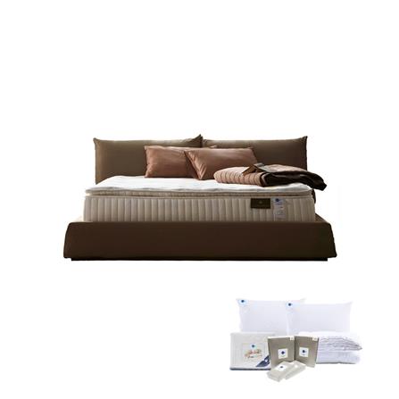 ที่นอน 6 ฟุต OMAZZ FINA STELLA พร้อมชุดเครื่องนอน 8 ชิ้น