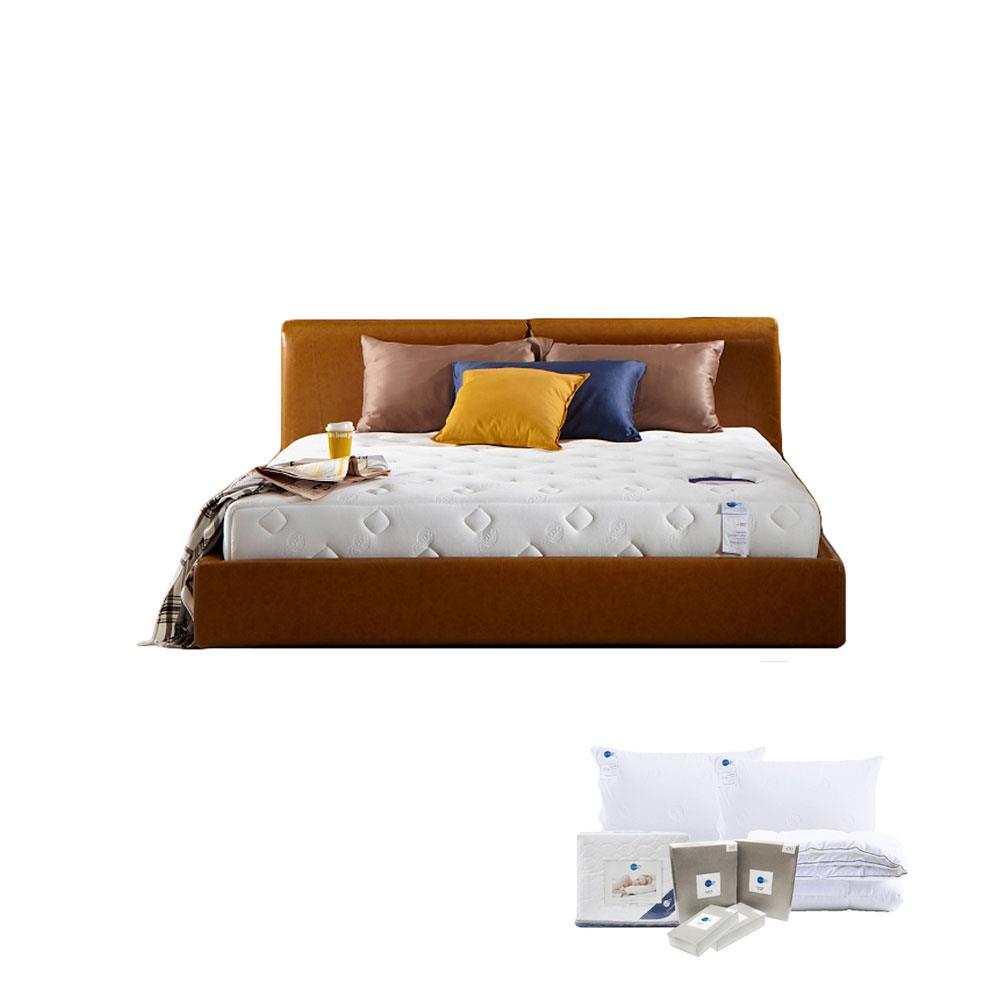 ที่นอน 6 ฟุต OMAZZ FOUNTAIN OAK พร้อมชุดเครื่องนอน 8 ชิ้น