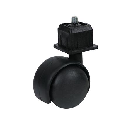 ลูกล้อราวตากผ้า บูท 1 นิ้ว เหลี่ยม CVN 1.5 นิ้ว_1