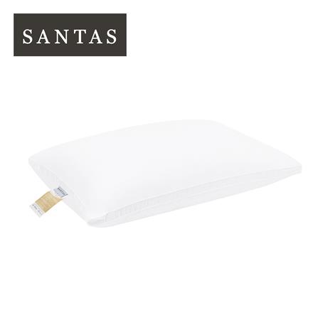 หมอนหนุน ใยสังเคราะห์ SANTAS MEMORELLE 19x29 นิ้ว สีขาว